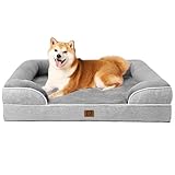 EHEYCIGA Orthopädisches Hundebett Grosse Hunde, Memory Foam Hundekorb Mittelgroße Hunde, Waschbar...