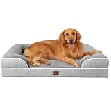 EHEYCIGA Orthopädisches Hundebett Grosse Hunde, Memory Foam Hundekorb XL, Waschbar Hundesofa...