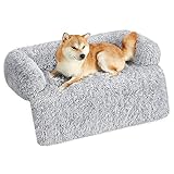 Feandrea FluffyHug Hundebett Plüsch, Hundedecke Sofa, Sofaschutz Hund, Hundekissen, Größe XL,...